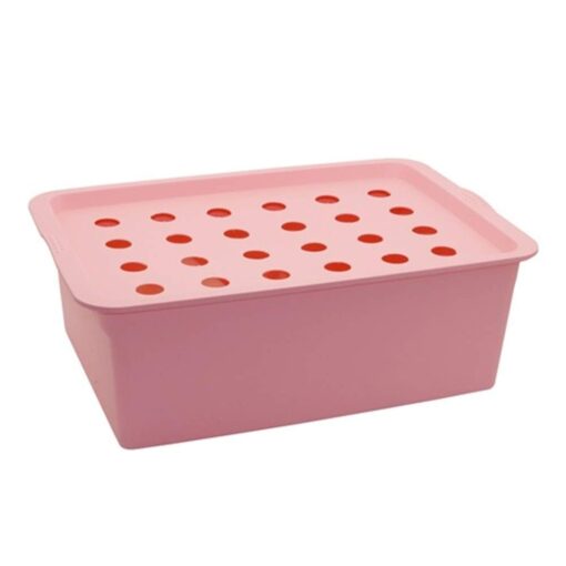 UGD8TQR Gardening Planting Tools 1 Set Plant Site Hydroponic System 24 Holes Indoor Garden Cabinet Box Soilless Seedling Grow Kit Bubble Planters Nursery Pots (Color : Blue) (Pink)