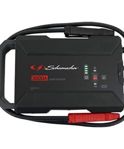 Schumacher Electric Lithium Jump Starter and Portable Power Station, SL1563, 1-in-1, 3000 Amps, 12 Volt, 2.4 USB Port, LED Light, for Car, Truck, SUV, and Marine Batteries