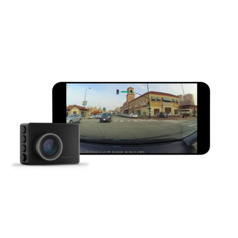 Garmin Dash Cam 47, 1080p and 140-degree FOV, Monitor Your Vehicle While Away w/ New Connected Features, Voice Control, Compact and Discreet, Includes Memory Card - Image 3