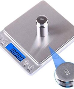 High-Precision Kitchen Food Scales - Stainless Steel Electronic Scales for Cooking, Baking, Coffee, and Jewelry - Accurate Weight Measurement, Easy to Clean and Use