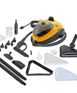 Wagner Spraytech C900134 925e Elite Steamer Multi-Purpose Mop with 20 Accessories for Chemical-Free Steam Cleaning, Hardwood Floors, Tile, and More