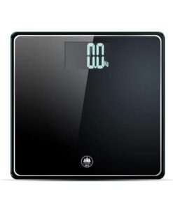 Electronic Scale Household Health Scale, Precision LCD Digital Weighing Scale, ABS + Tempered Glass, Rechargeable Battery, 5-150kg Capacity