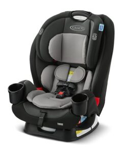 Graco TriRide 3-in-1 Convertible Car Seat - Highback Booster, Forward & Rear Facing modes, Suitable from Newborn to Preschooler, Perfect for Long Journeys in Redmond Color