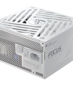 Seasonic Focus GX-750 White ATX3, 750W 80+ Gold Full-Modular, Fan Control in Fanless, Silent, Cooling Mode, 10 Year Warranty, Power Supply for Gaming and Various Application, SRP-FGX751-A5A32SF.