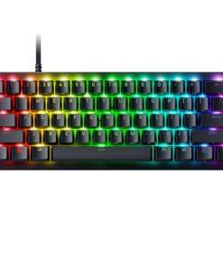 Razer Huntsman V3 Pro Mini 60% Esports Gaming Keyboard: Analog Optical Switches - Razer Snap Tap - Rapid Trigger - Adjustable Actuation - Dual-Purpose Mod Keys - Doubleshot PBT Keycaps - Black