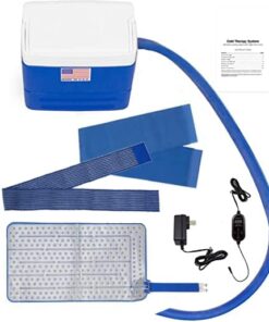 Polar Active Ice 3.0 | 9 QT Cold Therapy Ice Machine | Programmable Timer | Extended Coverage Hip Pad | Cryotherapy Pain Relief System | Ace Bandage Style Compression