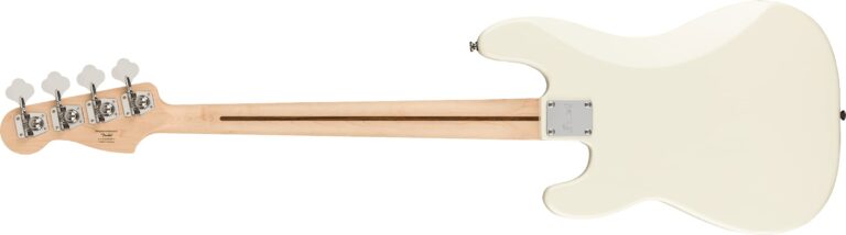 Fender Squier Affinity Series Precision Bass, Olympic White, Maple Fingerboard - Image 8