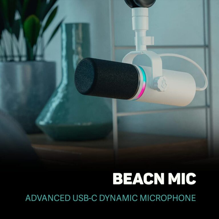 BEACN Light Dynamic USB Microphone for PC | Professional Mic for Podcast, Gaming, Streaming | Studio-Quality Desk Mic for YouTube, Twitch, and Recording - Image 9