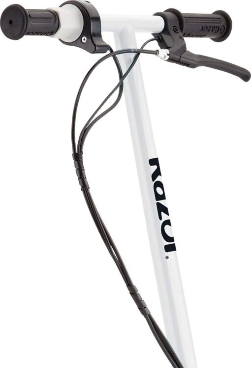 Razor E200 Electric Scooter for Kids Ages 13+ - 8" Pneumatic Tires, 200-Watt Motor, Up to 12 mph and 40 min of Ride Time, For Riders up to 154 lbs - Image 4