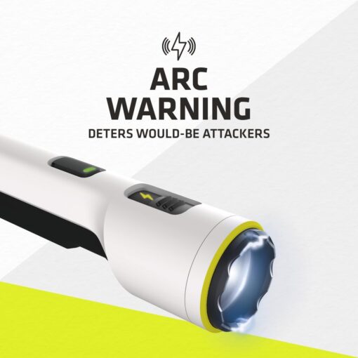 TASER StrikeLight 2 Rechargeable Self-Defense Flashlight | Perfect for Running, Jogging, Pet Walking | Portable, Lightweight, Survival, Outdoors (White) - Image 7