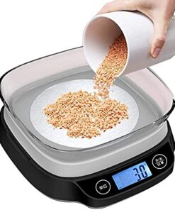 ZOCWJK Electronic Scales Digital Digital Kitchen Weighing Scales,Baking High Precision Kitchen Scale Food Cake Small Household Electronic Scales for Food(