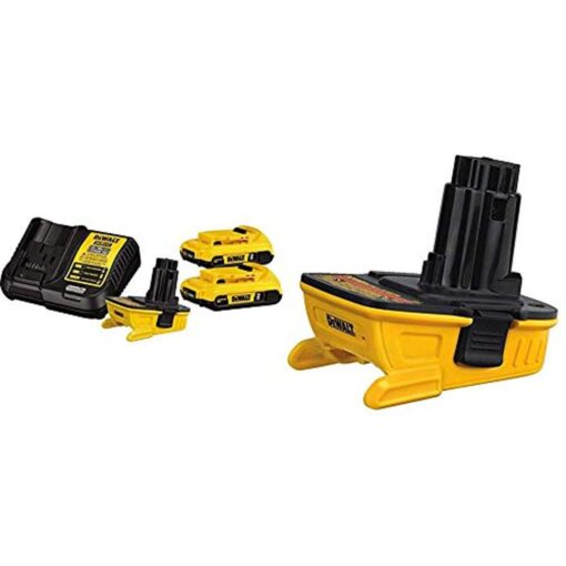 DEWALT 20V MAX Battery Adapter Kit for 18V Tools (DCA2203C) 18V to 20V Battery Adapter (DCA1820)