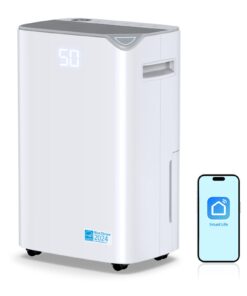 BBianLyy 4500 Sq.Ft 50 Pints Energy Star Certified Dehumidifier for Home with Drain Hose,Intelligent Humidity Control, 4 Operation Modes with App, Ideal for Room, Bathroom, RV
