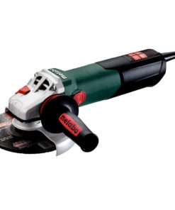 Metabo 6-inch Angle Grinder, 13.5 Amp, 9,600 RPM, Electronics, Lock-on Switch, Made in Germany, WE 15-150 Quick, 600464420, Green