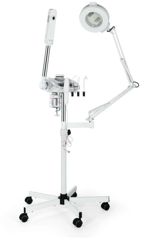 Salonsunny 3 in 1 Professional Facial Steamer & Magnifying LED Lamp & High Frequency Esthetician Spa Equipment - Image 9