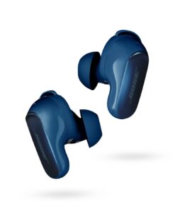 Bose QuietComfort Ultra Bluetooth Earbuds, Wireless Earbuds with Spatial Audio and World-Class Active Noise Cancellation, Deep Bass, Up to 6 Hours of Playtime, Lunar Blue - Limited Edition Color