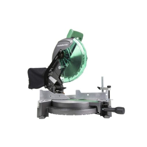 Metabo HPT C10FCG 10" Compound Miter Saw, 15-Amp Motor, Single Bevel, 0-52 Degree Miter Angle Range, 0-45 Degree Bevel Range, Large Table, 5 Year Warranty - Image 2