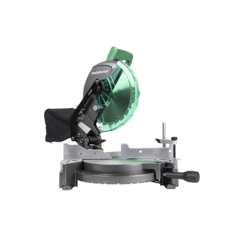 Metabo HPT C10FCG 10" Compound Miter Saw, 15-Amp Motor, Single Bevel, 0-52 Degree Miter Angle Range, 0-45 Degree Bevel Range, Large Table, 5 Year Warranty - Image 2