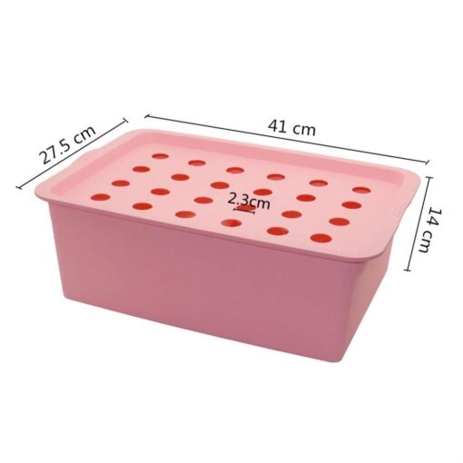 UGD8TQR Gardening Planting Tools 1 Set Plant Site Hydroponic System 24 Holes Indoor Garden Cabinet Box Soilless Seedling Grow Kit Bubble Planters Nursery Pots (Color : Blue) (Green) - Image 6