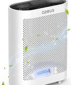 AZEUS True HEPA Air Purifier for Home, Up to 2160 sq ft Large Room, UV light | Ionic Generator | Office or Commercial Filter 99.97% Pollen Smoke Dust Pet Dander Auto Mode Sensor