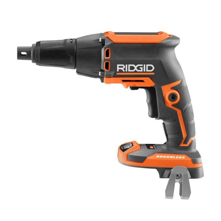 RIDGID 18-Volt Cordless Brushless Drywall Screwdriver with Collated Attachment (Tool-Only) - Image 3