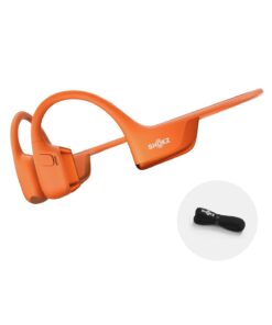 SHOKZ New OpenRun Pro 2 - Open-Ear, Bone Conduction Sport Headphones - with Headband - Sweat Resistant, Workout Headphones - Secure, Wireless, Comfortable Fit-Deep Bass and Smart Mic App