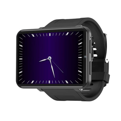 Rainbuvvy 4G Smart Watch 2.86 Inch Screen Android 7.1 1GB+16GB 5MP Camera 2700mAh Battery Smartwatch for Men (Black, 3GB+32GB)