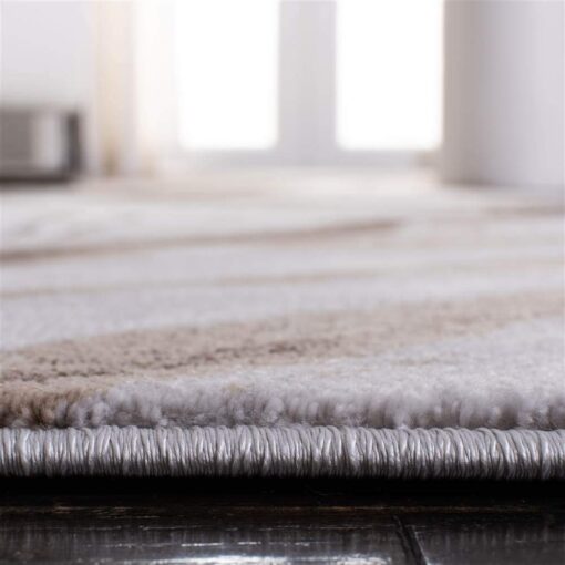 SAFAVIEH Craft Collection Area Rug - 9' x 12', Gold & Grey, Modern Abstract Design, Non-Shedding & Easy Care, Ideal for High Traffic Areas in Living Room, Bedroom (CFT819D) - Image 5