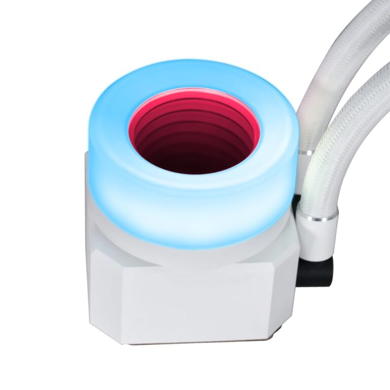 Lian Li Galahad II Trinity Performance 360 - AIO - CPU Liquid Cooler 360mm - Daisy-chainable Radiator LCP Fans - Intel LGA 1700, 1200, 115X, AMD AM5/AM4 Sockets - White - GA2P36W.US1 - Image 8