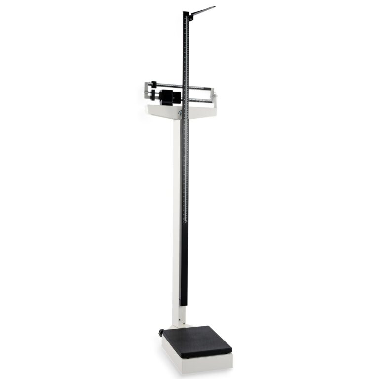 VivaComfort Medical Office Beam Scale, Analog Medical Grade Height and Weight Scale, Mechanical Bathroom and Gym Scale, Weight Capacity 440 lbs - Image 2