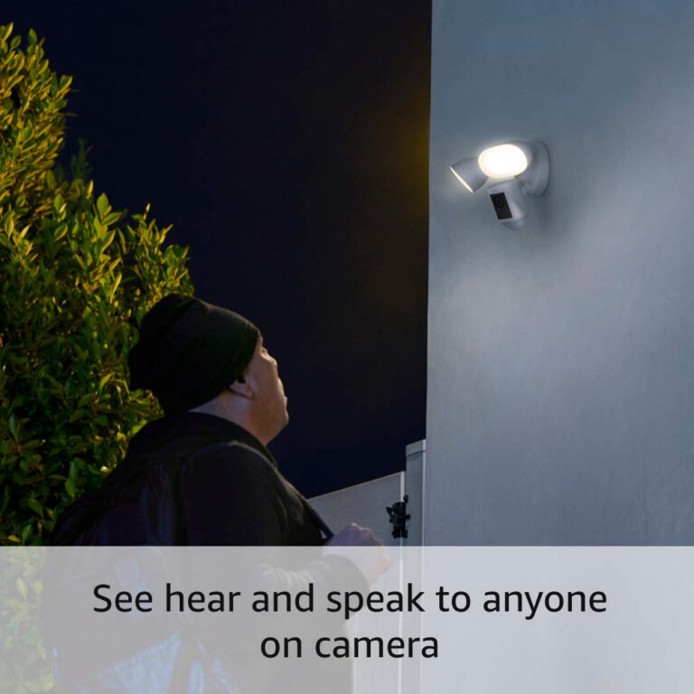 Ring Floodlight Cam Wired Pro with Bird’s Eye View and 3D Motion Detection, Black - Image 8
