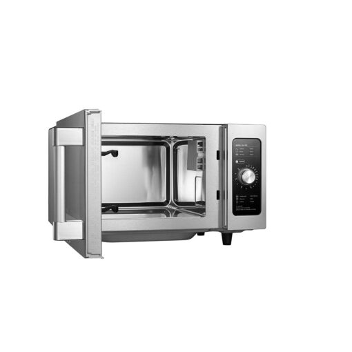 Midea Equipment 1025F0A Countertop Commercial Microwave Oven with Dial, 1000W, Stainless Steel.9 CuFt - Image 5