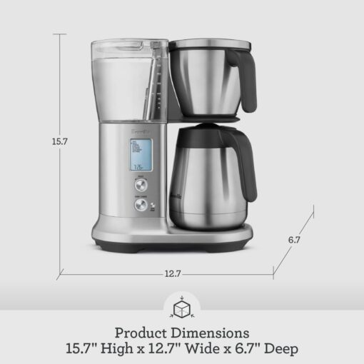 Breville Precision Brewer Drip Coffee Machine, Thermal Carafe, One Size, Brushed Stainless Steel - Image 2