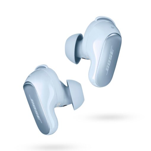 Bose QuietComfort Ultra Wireless Earbuds, Noise Cancelling Earbuds, Bluetooth Earbuds with Spatial Audio and World-Class Noise Cancellation, Moonstone Blue - Limited Edition Color