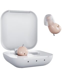 Audien ATOM 2 Wireless Rechargeable OTC Hearing Aid, Premium Comfort Design and Nearly Invisible