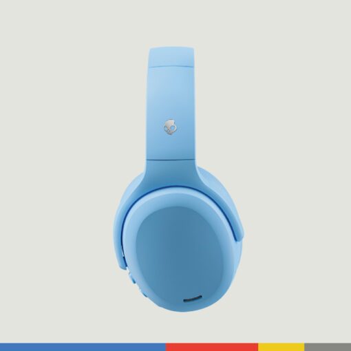 Skullcandy Crusher ANC 2 Over-Ear Noise Canceling Wireless Headphones with Sensory Bass and Extra Charging Cable, 50 Hr Battery, Microphone, Works with Bluetooth Devices - Preppy Summer Resort - Image 6