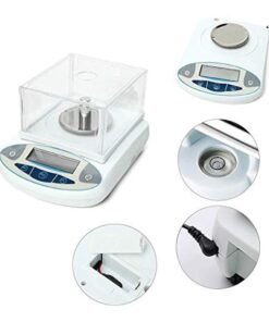 Precision Jewelry Scale Laboratory Precision Weighing Electronic Scale, high Precision Scientific Laboratory Digital Analysis Electronic Balance 3000g*0.01g(300g*0.01g)