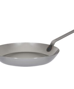 Matfer Bourgeat Black Carbon Steel Frying Pan, 17 3/4"