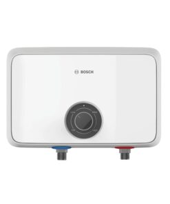 Bosch Thermotechnology Tronic 4000 Electric Tankless Water Heater, 3.5 kW, 13 x 8.5 x 4.5", 3500 watts, White