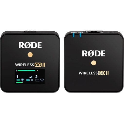 Rode Wireless GO II Single Compact Digital Wireless Microphone System Recorder Bundle with Professional Grade Lapel Microphone - Image 4