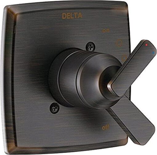 Delta Faucet Ashlyn 17 Series Dual-Function Shower Handle Valve Trim Kit, Venetian Bronze T17064-RB (Valve Not Included)