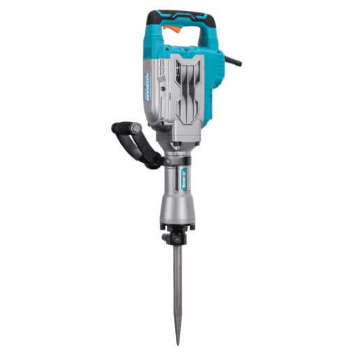Berserker 1700W 30-Pound Demolition Jack Hammer with 1-3/16" Hex, 14-Amp Corded Electric Heavy Duty Demo Chipping Hammer Concrete/Pavement Breaker with Carrying Case Flat Chisel Bull Point Chisel - Image 3