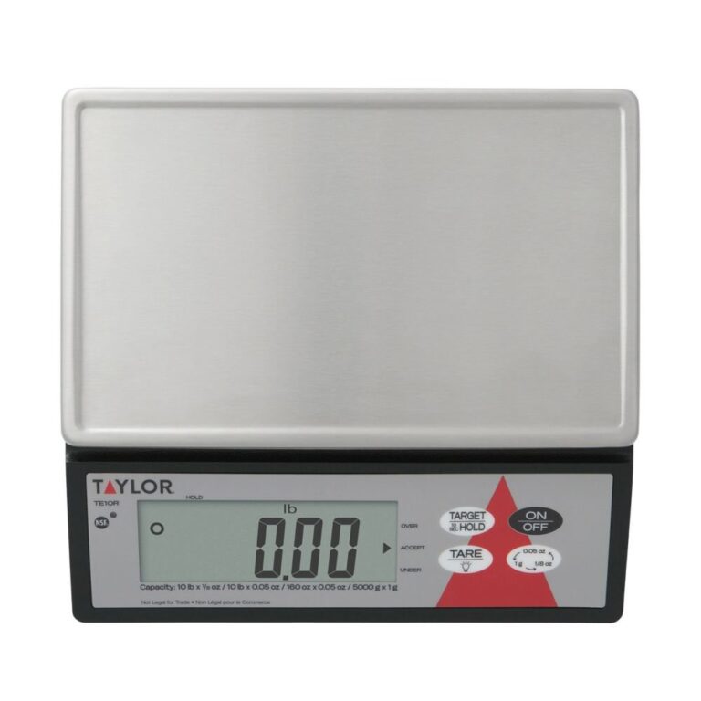 Taylor Precision TE10R Digital 10 Lb. Portion Scale with S/S Platform