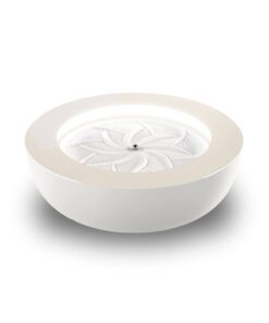 Homedics Drift Sandscape, Perpetual Motion Machine, Zen Garden, Meditation Accessories, Decorative Sandscape, Bluetooth, iOS, Android, by Homedics (16 Inch (Small), Cream)