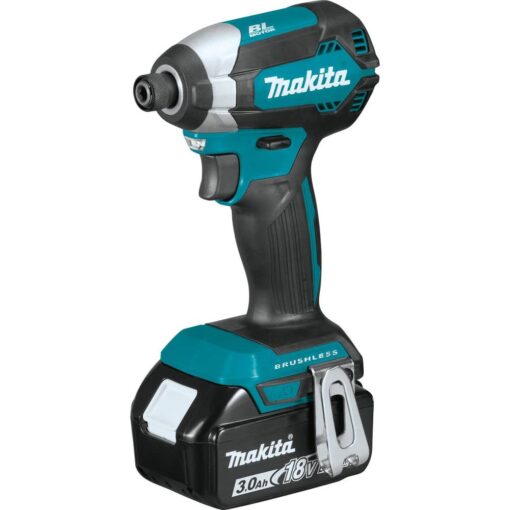 Makita XDT131 18V LXT® Lithium-Ion Brushless Cordless Impact Driver Kit (3.0Ah) - Image 6