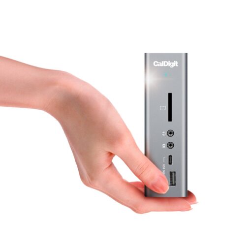 CalDigit TS3 Plus Thunderbolt 3 Dock - 87W Charging, 7X USB 3.1 Ports, USB-C Gen 2, DisplayPort, UHS-II SD Card Slot, Gigabit Ethernet for Mac & PC, Thunderbolt 4 Compatible (0.8m/2.62ft Cable) - Image 8
