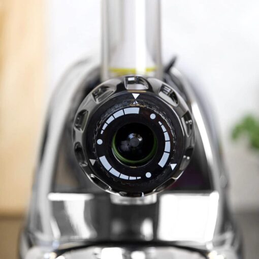 Omega J8006HDC Cold Press Juicer Machine, Vegetable and Fruit Juice Extractor and Nutrition System, Triple-Stage Slow Masticating Juicer, 200 W, Chrome - Image 7