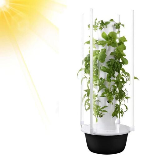 WEIMILOR Hydroponics Growing System, 28-Plants Indoor Vertical Tower Garden System Kit, Hydroponic Growing Tower with Tank & Visual Water Level, Hydroponic Germination Kit for Gardening Lover,7-Layer