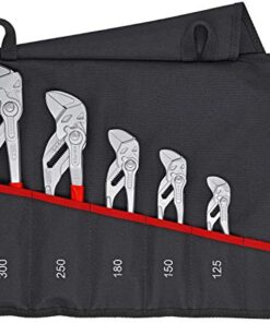 KNIPEX 5 Pc Pliers Wrench Set In Tool Roll