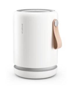 Molekule Air Mini+ | Air Purifier for Small Home Rooms up to 250 sq. ft. with PECO-HEPA Tri-Power Filter for Mold, Smoke, Dust, Bacteria, Viruses & Pollutants for Clean Air - White (Renewed)